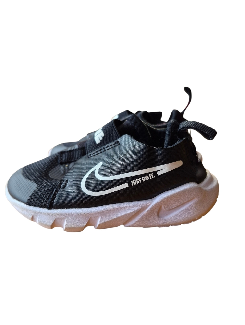 Nike Flex Runner 2 Baby toddler Infant Black White Shoes  Sportive